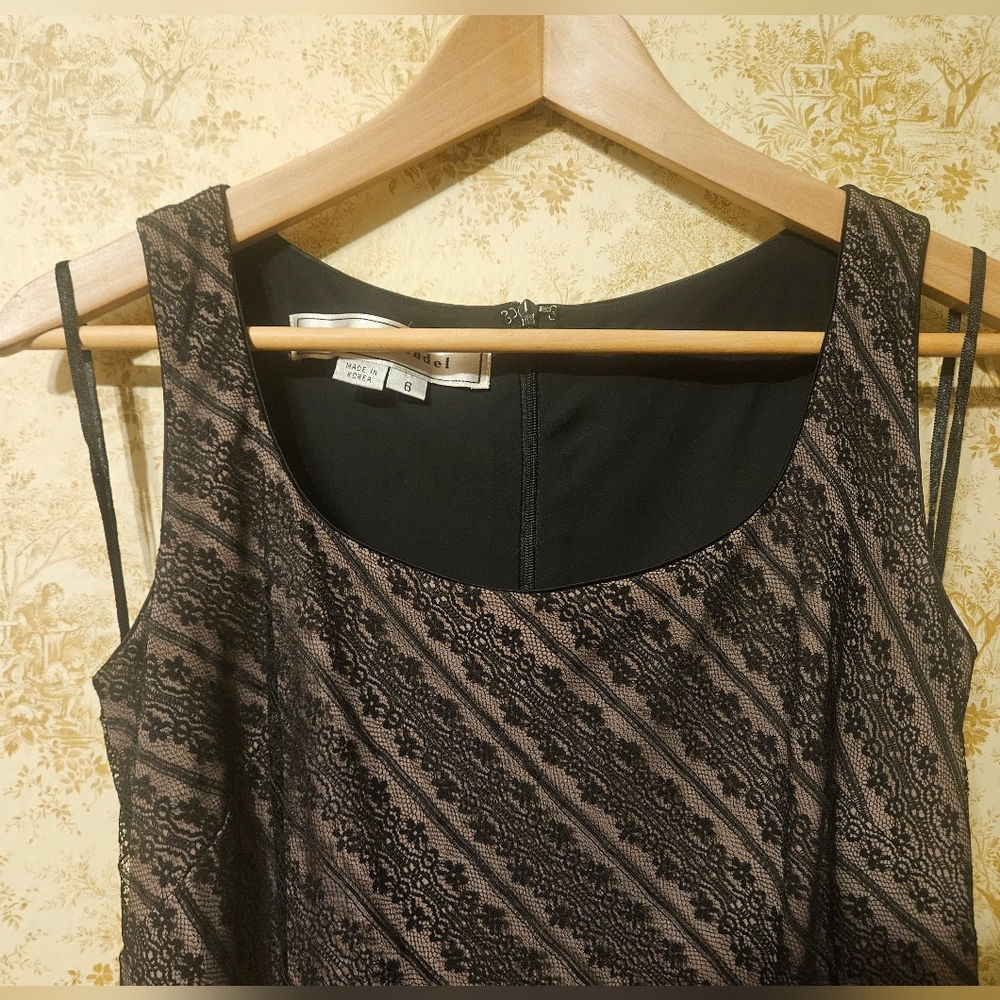 Vintage Unger-Mindel Size 6 Cocktail Dress - Picture 2 of 10